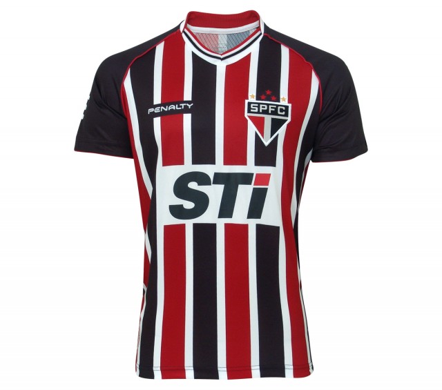 Camisa São Paulo Tricolor de R$ 199,90 por R$ 149,90
