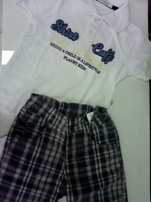 Conjunto Infantil Verão Planet kids