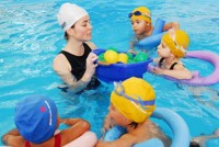 Aulas de natação infantil - Piscina Aquecida - natação para crianças - natação