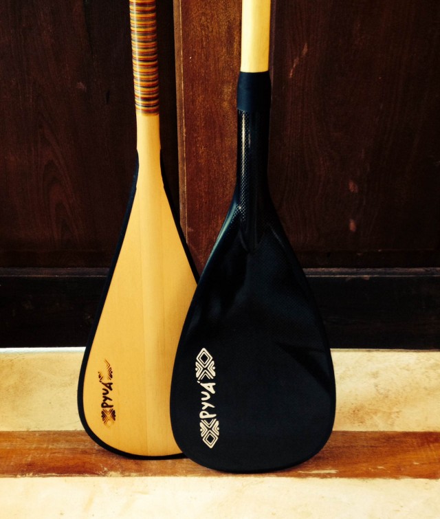 Remo para Stand Up Paddle fibra de carbono e madeira em Florianópolis