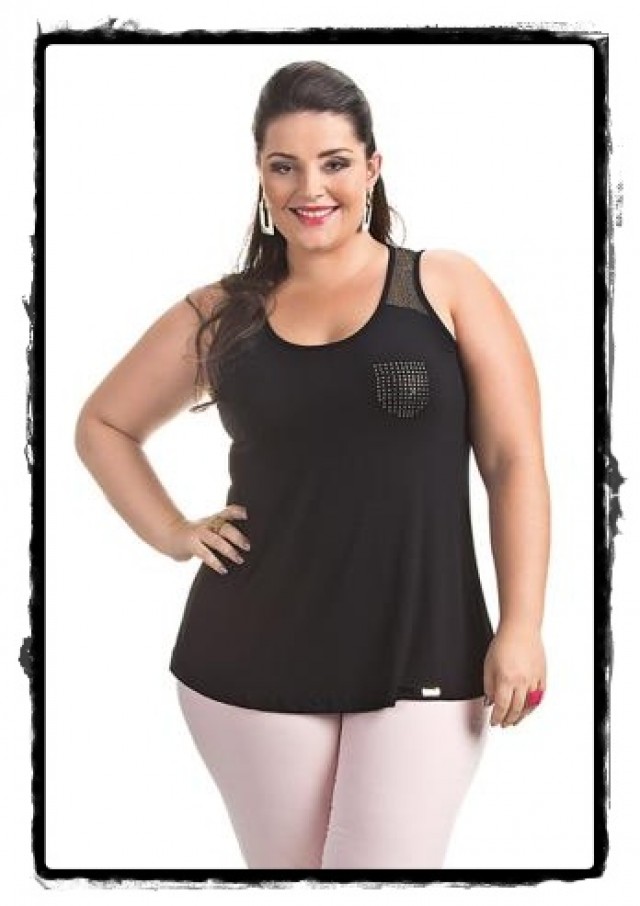 Blusa Calça Feminina Plus Size
