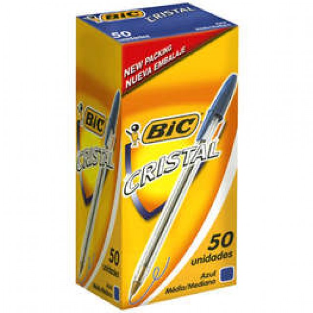 caneta bic cx com 50un