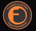 Fleming e Vitória Tapetes Personalizados Logomarca Capacho de Entrada