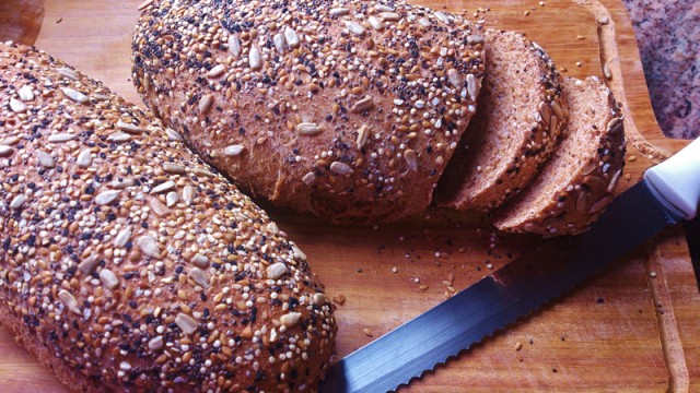 Pão Andino: Amaranto, Quinoa e Chia 