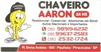 Chaveiro AARON 24 horas Piracicaba