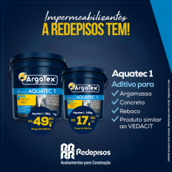 Para sua casa - Impermeabilizantes Argatex aquatec 1 - Impermeabilizantes Argatex aquatec 1