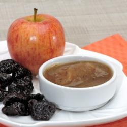 Papinha de Frutas Congeladas para Bebê  Maçã com Ameixa Papa Rica