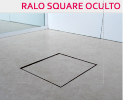 Para sua casa - Ralo Linear Square line tampa oculta - Ralo Linear Square line tampa oculta