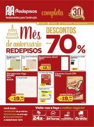 Para sua casa - Tabloide Mes de Aniversario Rede Pisos - Tabloide Mes de Aniversario Rede Pisos