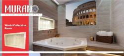 Nicho Para Banheiro Porcelanato Roma  56 x 34 cm Murano 
