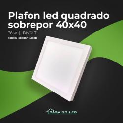 PLAFONS SOBREPOR 40X40 36W