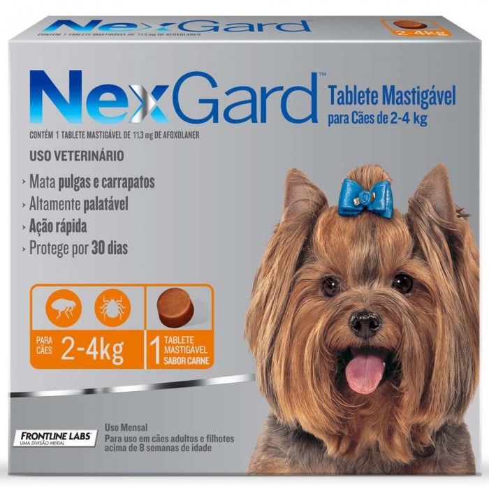 nexgard 2-4kg R$51,80