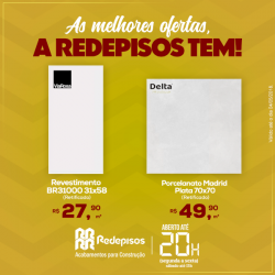 Para sua casa - Revestimento Via Rosa e Porcelanato Delta - Revestimento Via Rosa e Porcelanato Delta