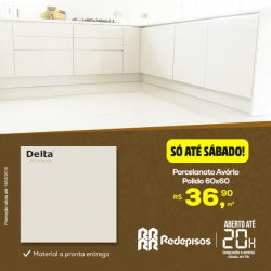 Porcelanato Avorio Pol 60x60 Delta