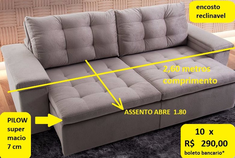 promocao-sofa-2-60metros-apenas-10-x-r-290-boleto-bancario-