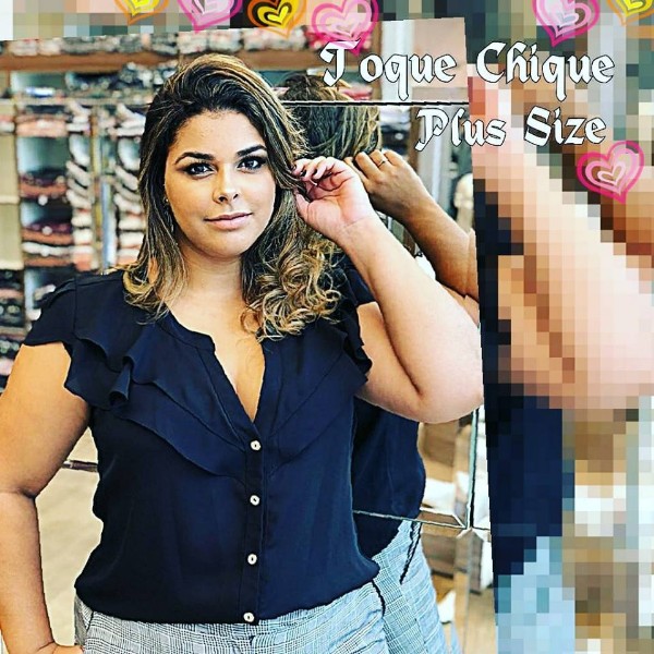 moda casual feminina plus size