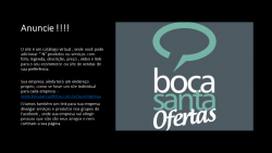 Site de Ofertas Piracicaba - Boca Santa Ofertas R$100,00 por Mês