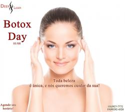 Saúde e beleza - Botox Day 01/08 - Botox Day 01/08