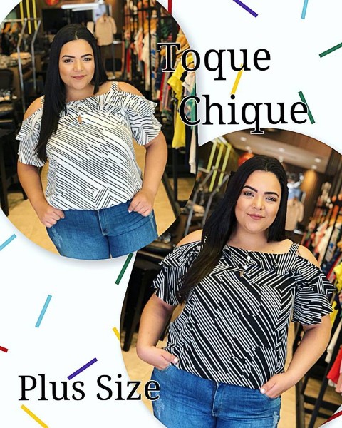 blusas verao 2018 plus size