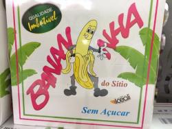 Alimentação - Bananinha Sem Açúcar Caixa c/40 un Iceal - Bananinha Sem Açúcar Caixa c/40 un Iceal