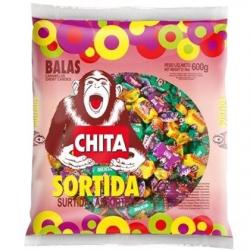 Alimentação - Bala chita sortida pcte 500 g - Bala chita sortida pcte 500 g