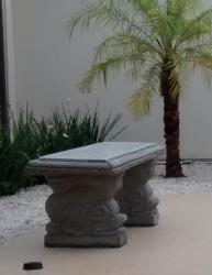 Banco Mesa Concreto cimento Refeitorio Praça Area Lazer Jardim