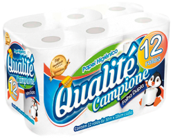 Alimentação - Papel Higiênico Folha Dupla Qualitê - Papel Higiênico Folha Dupla Qualitê