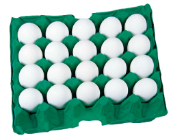 Ovos Santelmo grandes branco 