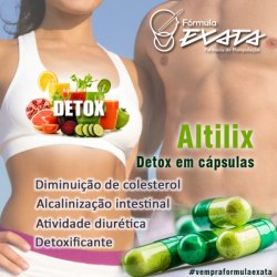 Desintoxicante Detox em Capsulas Alcachofra Altilix
