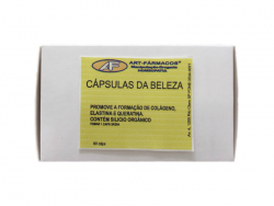 Saúde e beleza - Cápsula da Beleza 100% Vegetariana - Silício 40mg - Cápsula da Beleza 100% Vegetariana - Silício 40mg