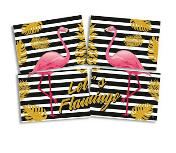 Motivo Flamingo festas tropicais