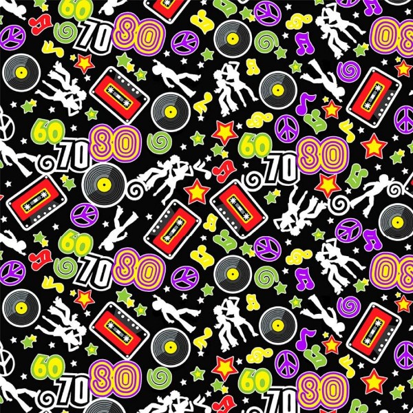 Tnt ano 70 Estampado Balada