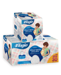 Absorvente para seios Affagio 