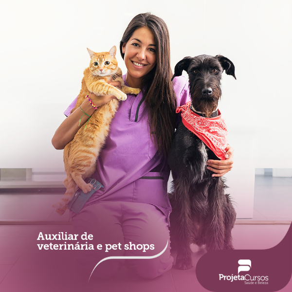Curso de Aux. de Veterinário e Pet Shop Projeta Cursos Piracicaba