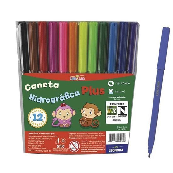 caneta-hidrografica-plus-12-cores-leo-e-leo