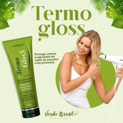 Protetor térmico para cabelo Termo Gloss Verde Brasil
