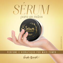 Saúde e beleza - Sérum para as mãos Ver Brasil - Sérum para as mãos Ver Brasil