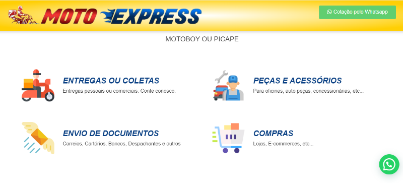 Motoboy Picape Express