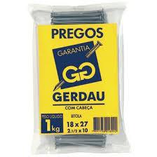 PREGO 18 X 27 GERDAU 1KG