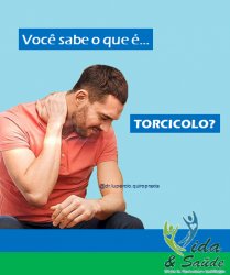 TORCICOLO? TRATE COM QUIROPRAXIA 