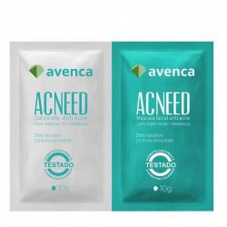 Máscara Facial e Sabonete Anti-Acne Acneed Avenca