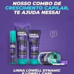 Lowell Caps & Shampoo & Condicionador & Tônico Lowell Dynamic