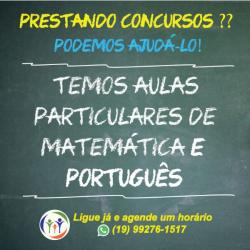 Prepare-se para os concursos - Temos aulas particulares