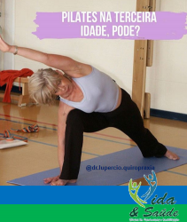 PILATES NA TERCEIRA IDADE