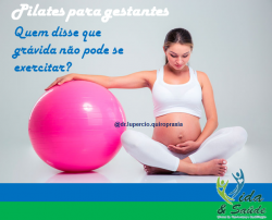 PILATES NA GESTAÇÃO