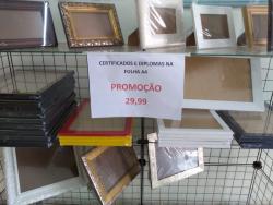 Livraria e papelaria - Moldura para medida  A4 certificado diploma varias cores e modelos  - Moldura para medida  A4 certificado diploma varias cores e modelos 