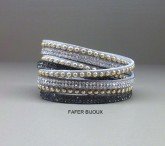 Pulseira replica Swarovski