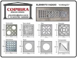 COBOGÓ BLOCO ELEMENTO VAZADO DECORATIVO 