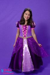 Fantasia Rapunzel Infantil Premium 