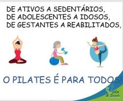 PILATES É PARA TODOS 